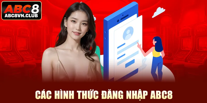 Các hình thức đăng nhập Abc8